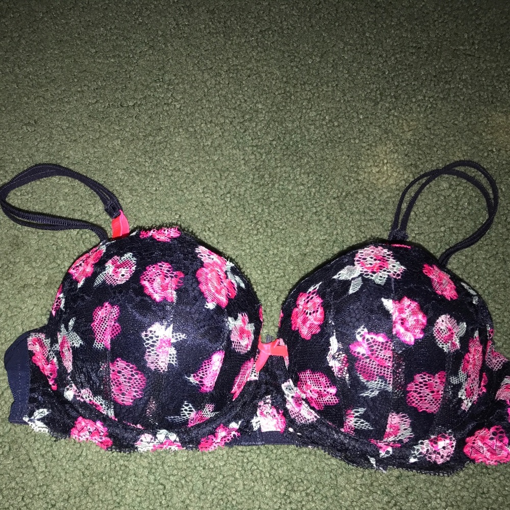 Floral bra