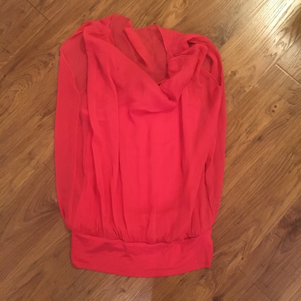 Elie Tahari Two-Layer Tank