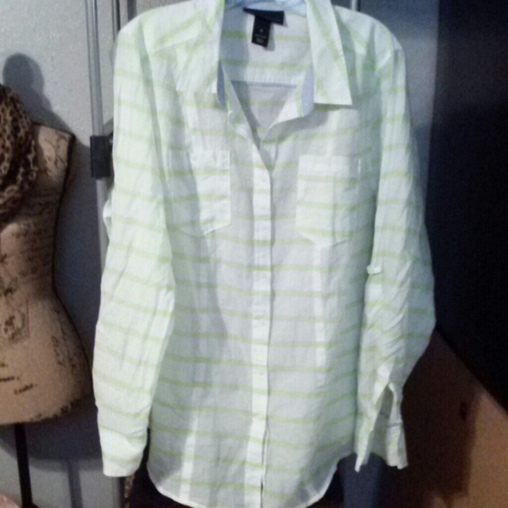 Lane bryant striped top