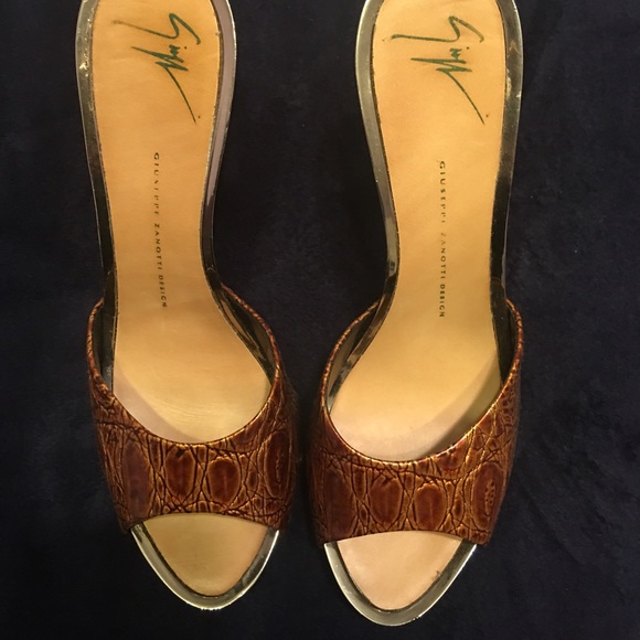 Giuseppi Zanotti metal heeled clogs - Picture 2 of 4