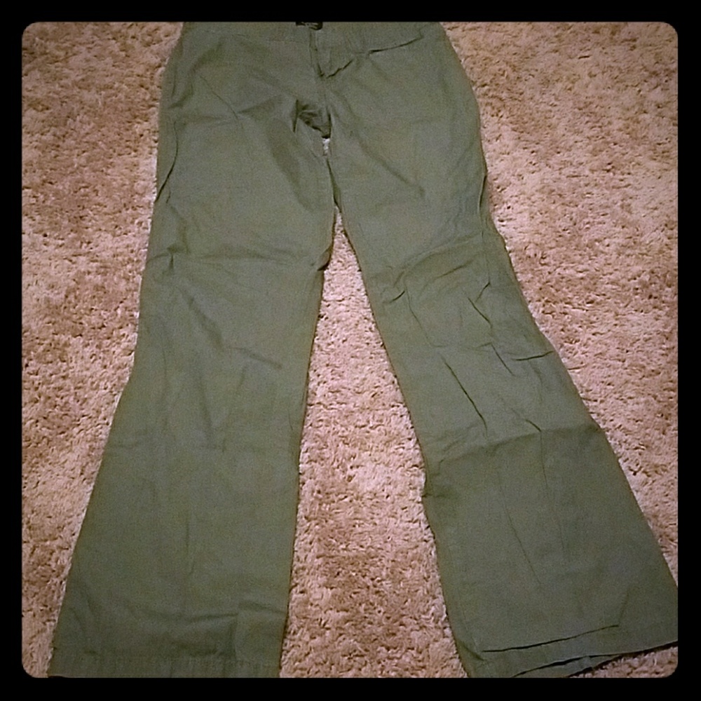 Green pants