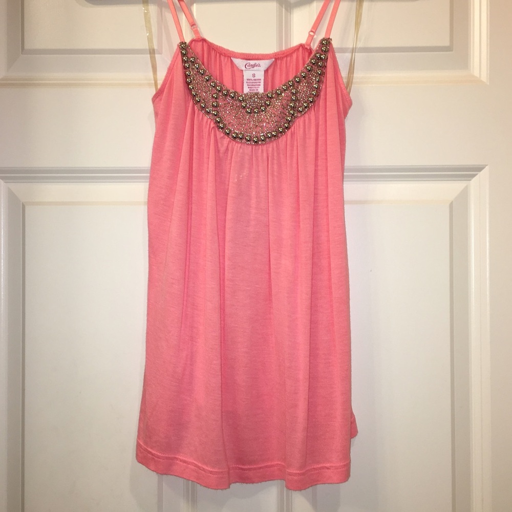 🍭Candies Pink Embellished Top