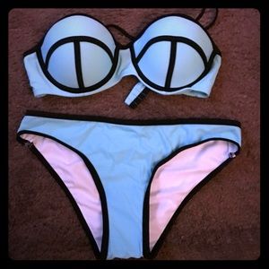 Triangle bathing suit