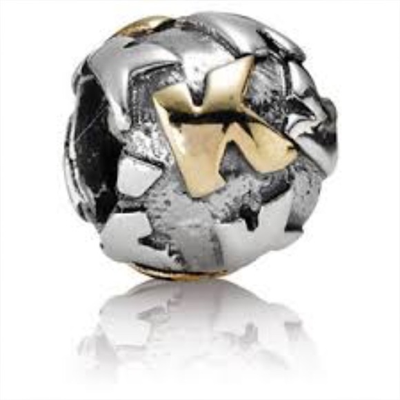 pandora alphabet k charm pandora alphabet k charm