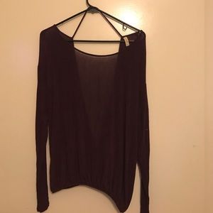 Open back Free People top