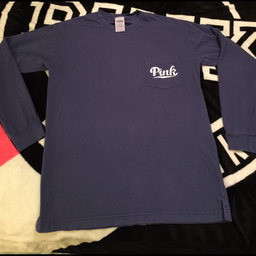 🎀VS PINK navy tee🎀