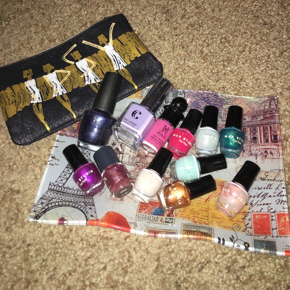 Lot of new nail polish by OPI, Max Studio and more
