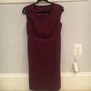 Dark Red Ann Taylor Dress