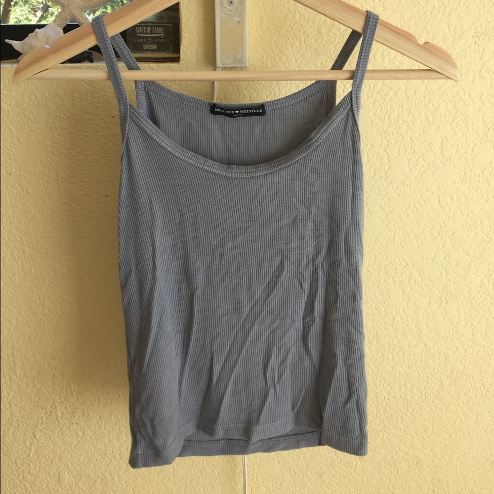 Light blue tank top
