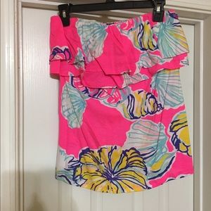 Lilly tube top