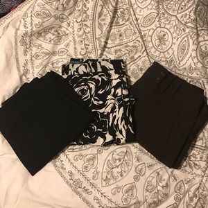 Ann Taylor and Ralph Lauren Work Pants Bundle