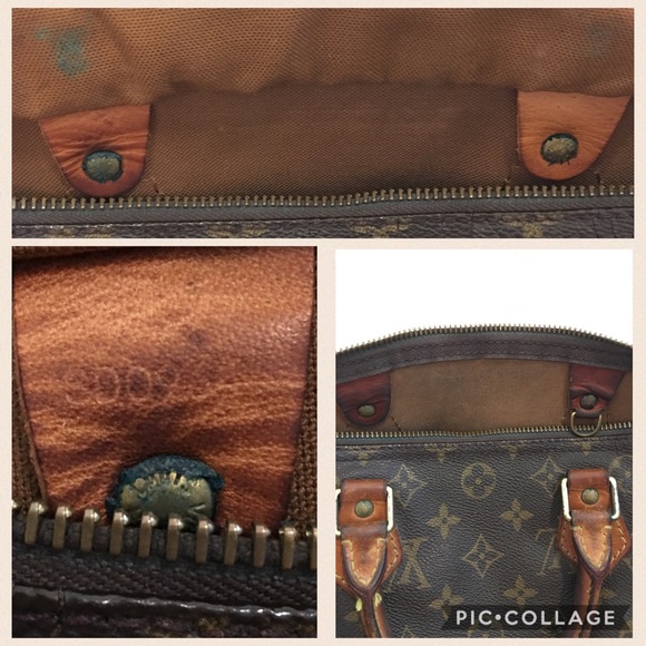 Louis Vuitton vintage satchel 13 inches - Picture 3 of 4