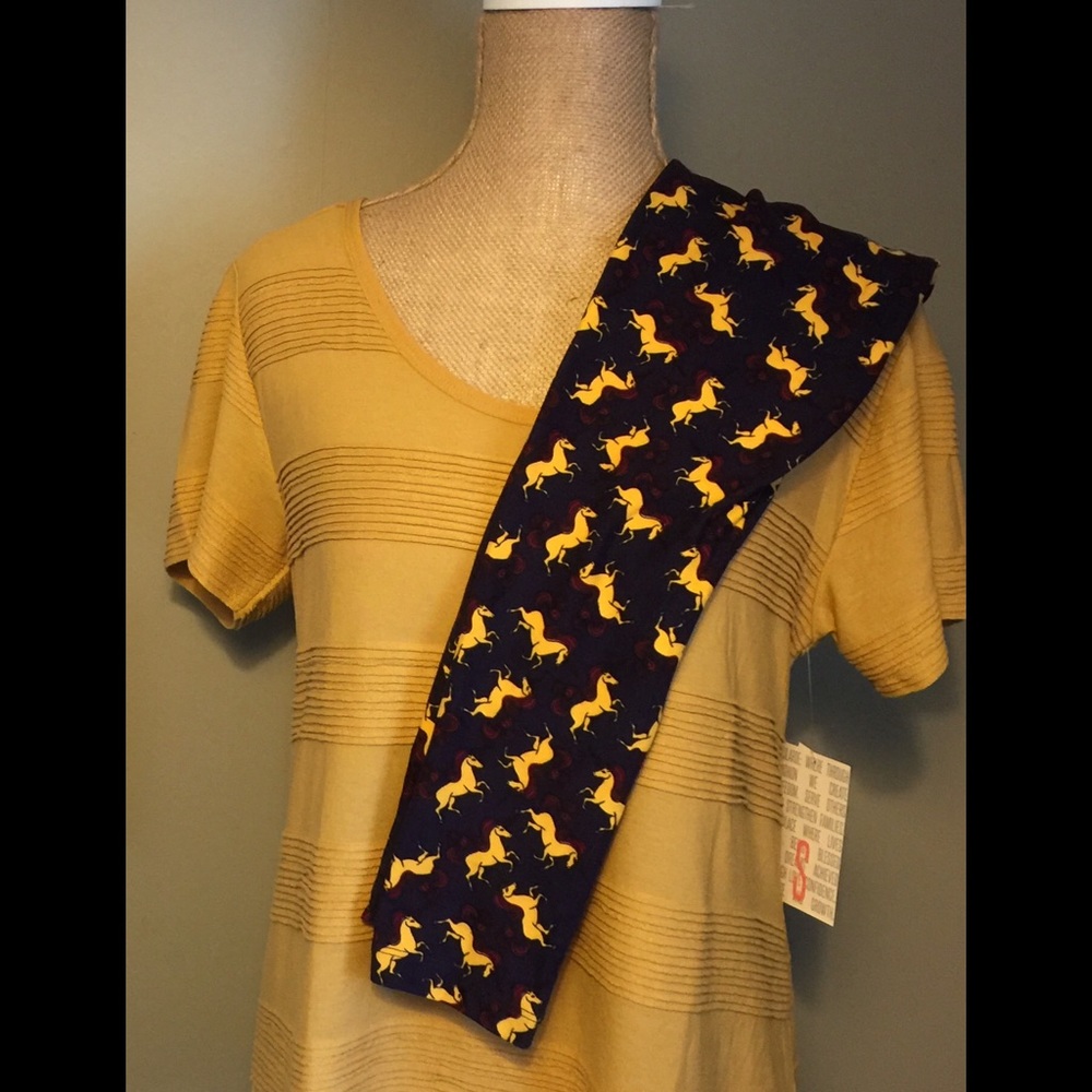 LuLaRoe OS unicorn print leggings