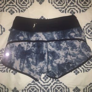 RARE LULULEMON TIE DYE SPEED SHORT