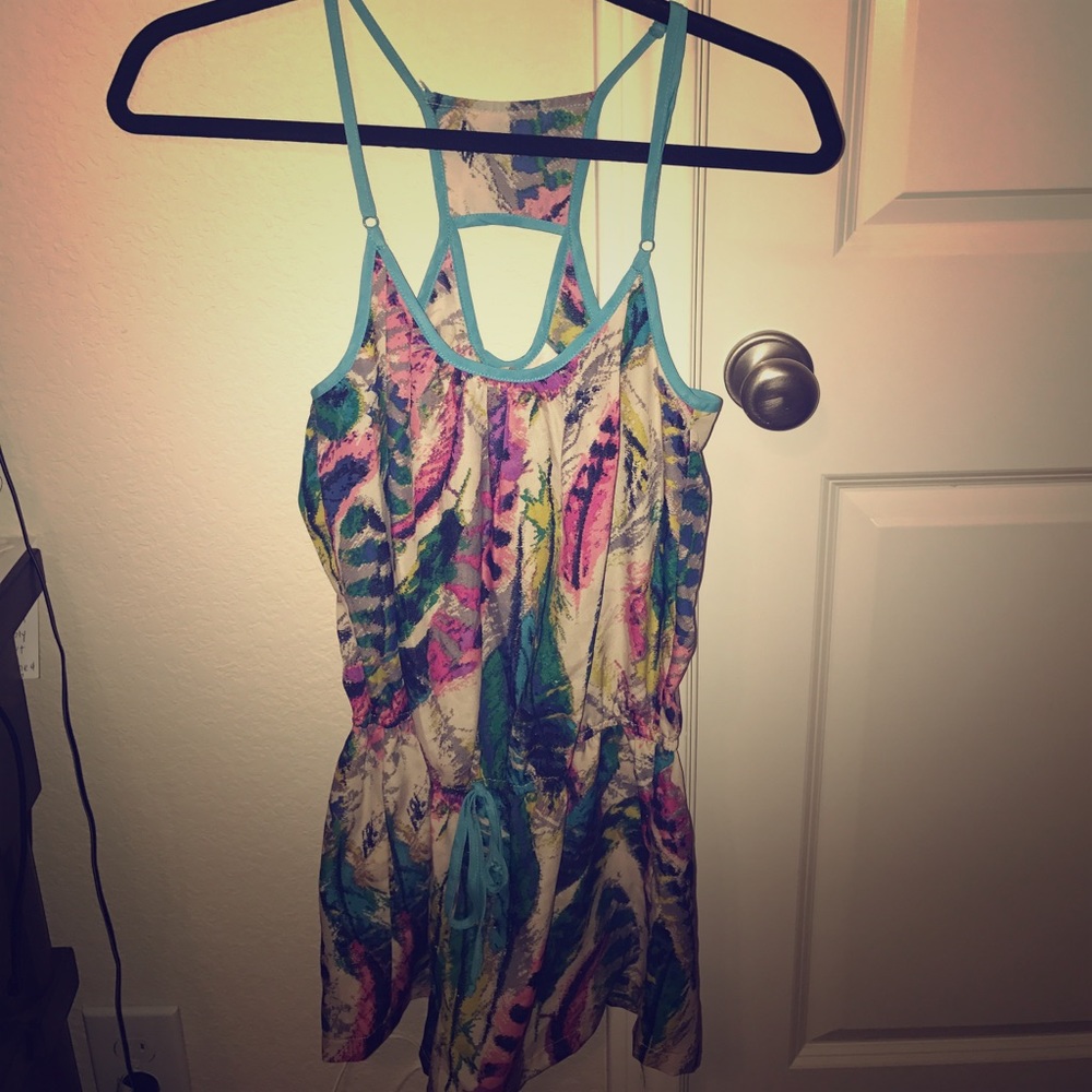 Colorful beach romper!!!