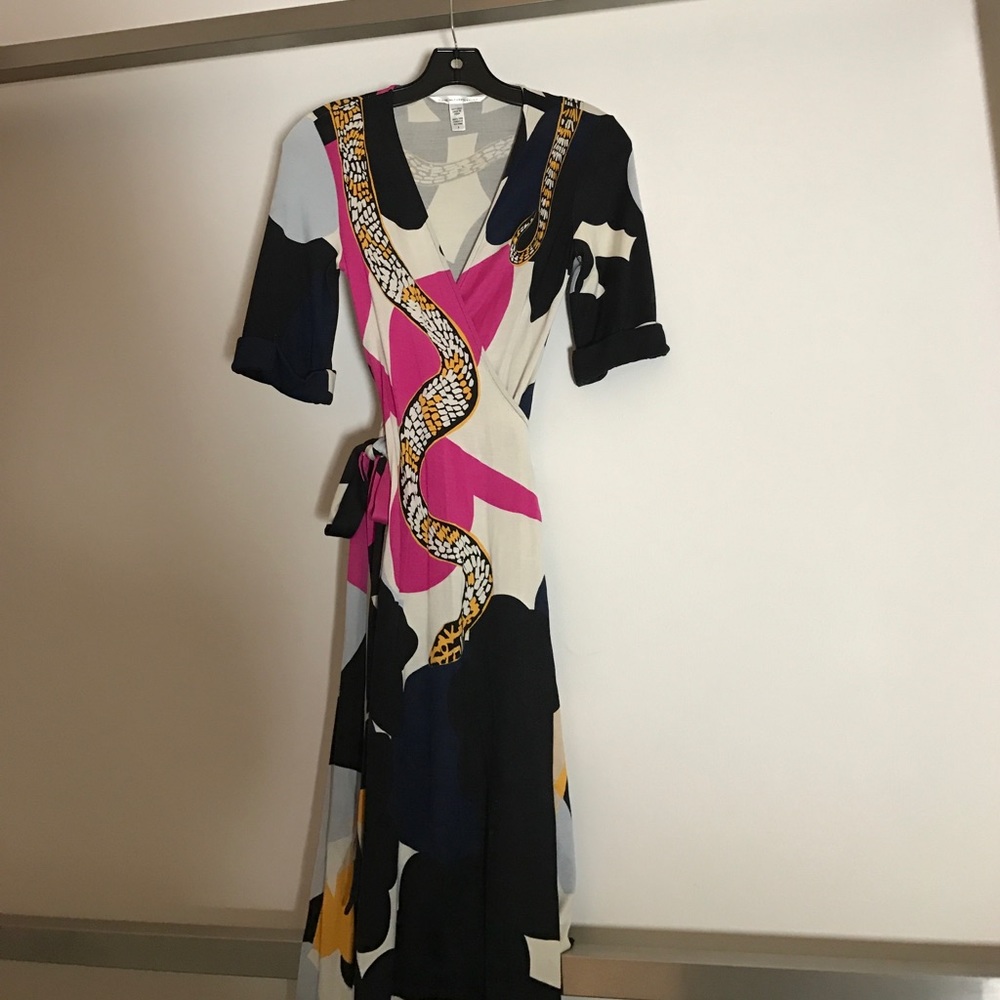 DVF wrap dress