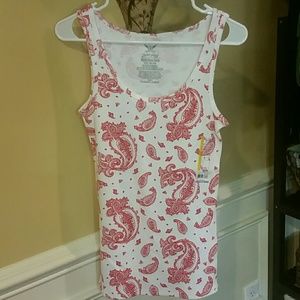 Large Bandana Print Tank Top BNWT