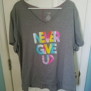 Danskin loose workout top