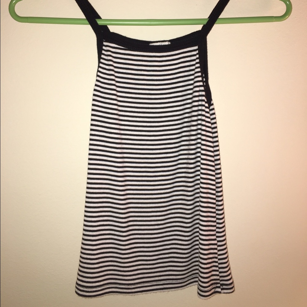 Black and White Brandy Tank Top