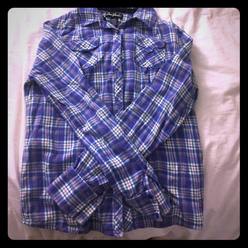 Zoo York pastel flannel