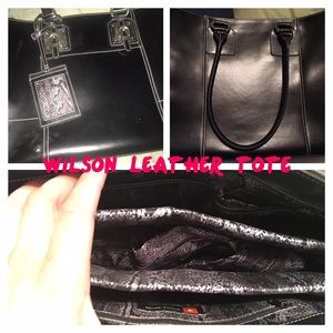 Wilson leather tote