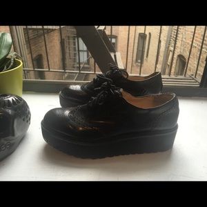 Zara Platform Oxfords