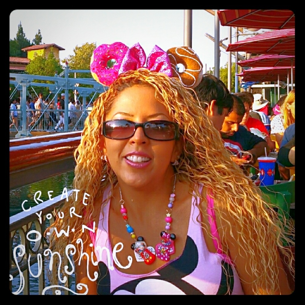 Donut Mickey Mouse Ears Headband Disney Disneyland