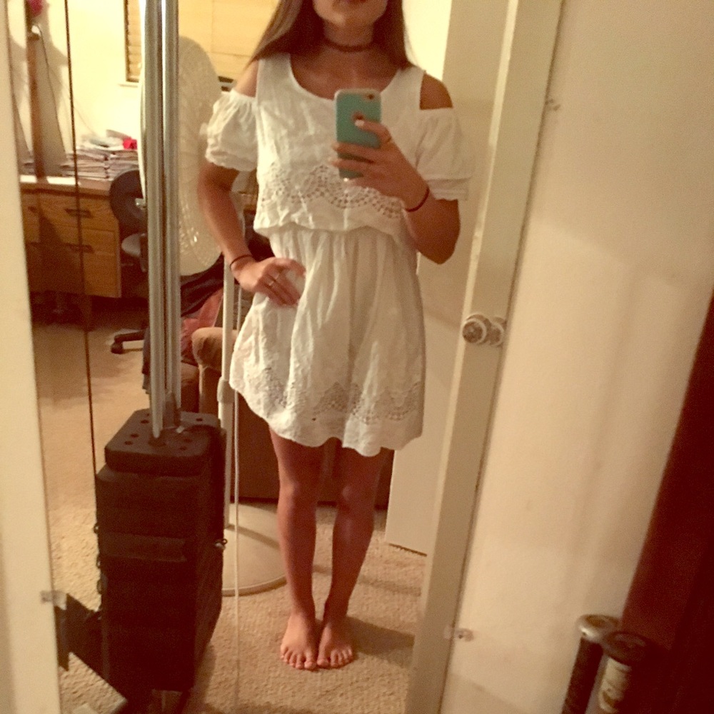White dress