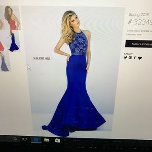 Sherri Hill prom mermaid dress