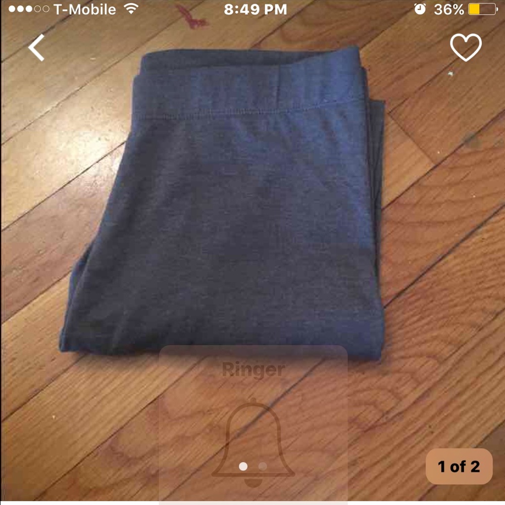Dark Gray Leggings (SOLD ON Ⓜ️ERCARI)