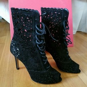 Valentino suede booties