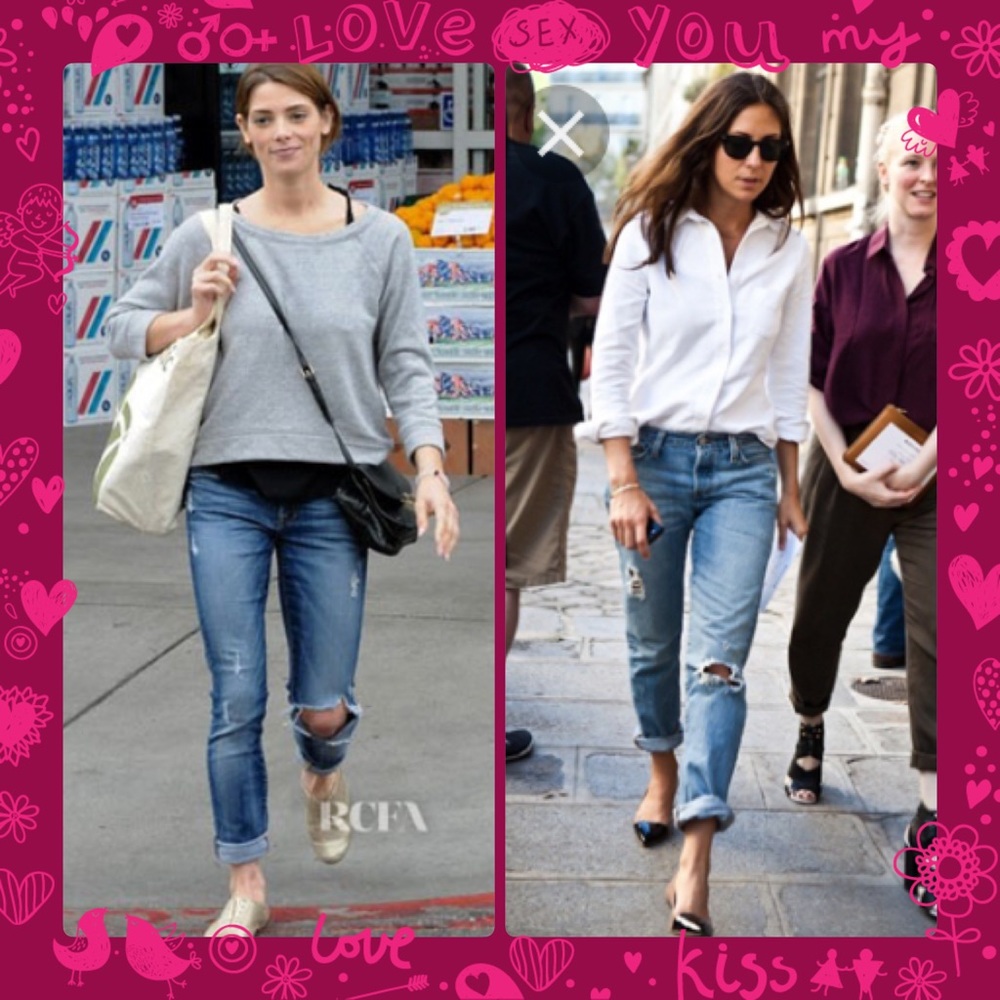 7 For all Mankind Josefina Skinny Boyfriend/26 ins