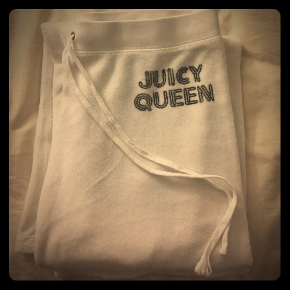 Juicy Couture white sweat pants