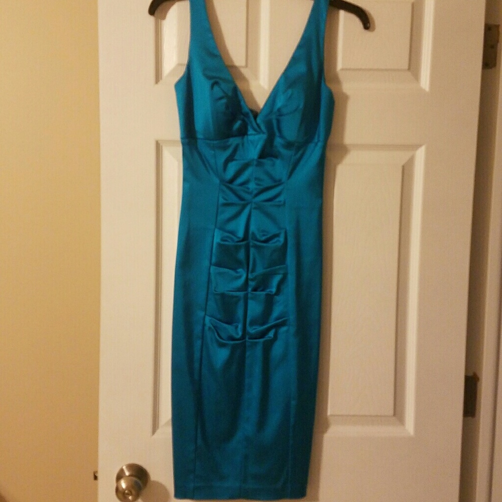 Blue Cache dress