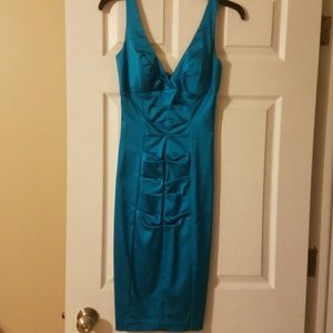 Blue Cache dress