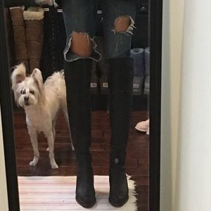 Alberto fermani over the knee boots