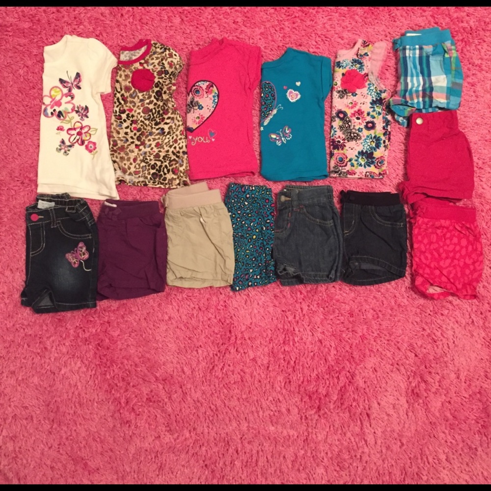 Mix and match shorts & T-shirts