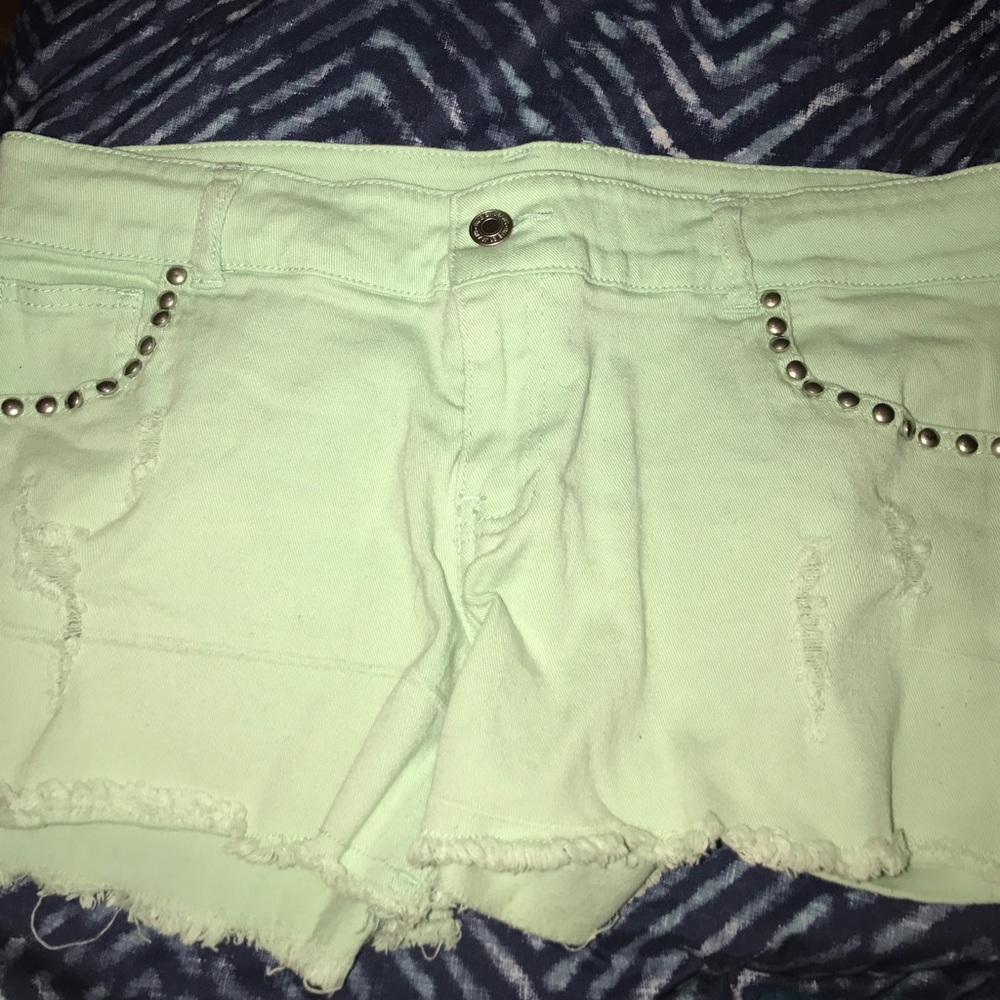 Mint Shorts