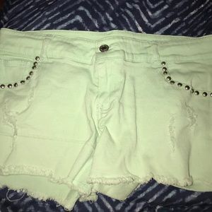 Mint Shorts