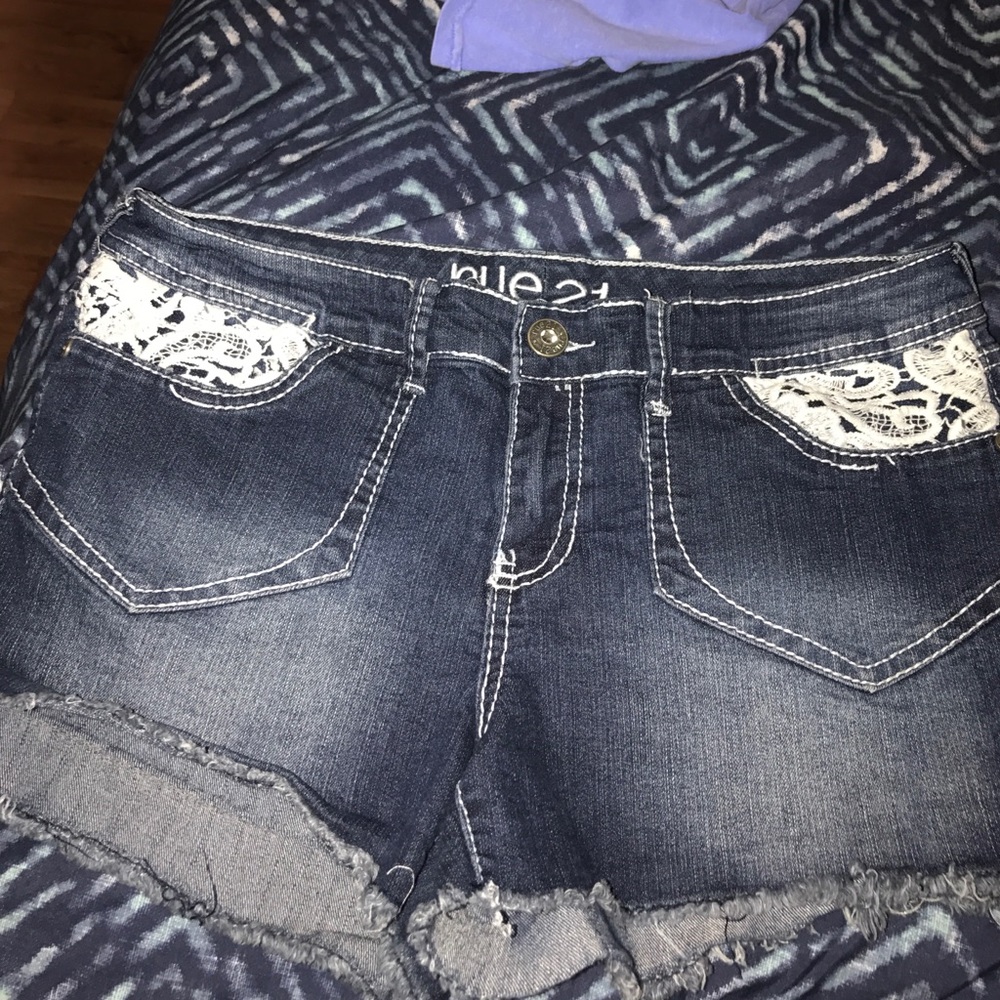 Jean shorts