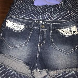 Jean shorts