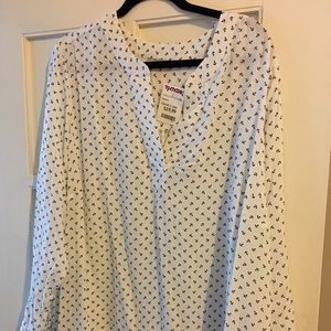 NWT tunic blouse 3X.
