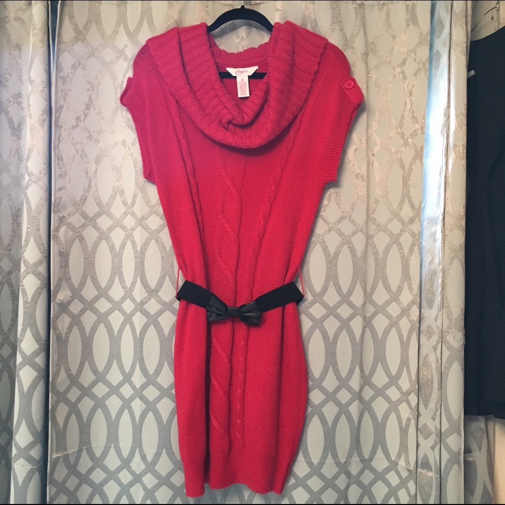 Cowl neck sweater dress nwot