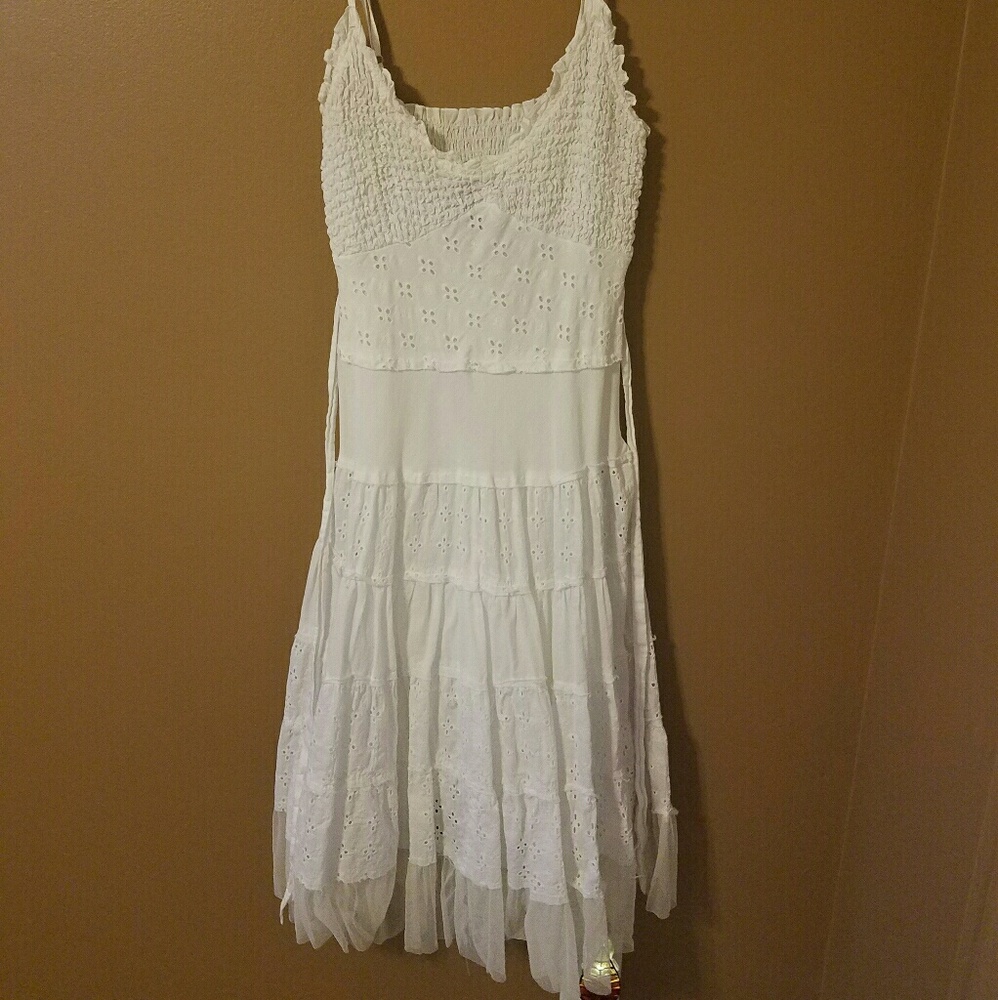 White dress