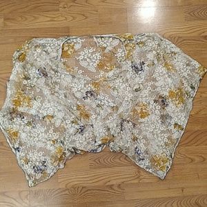 Free People sz S lace top