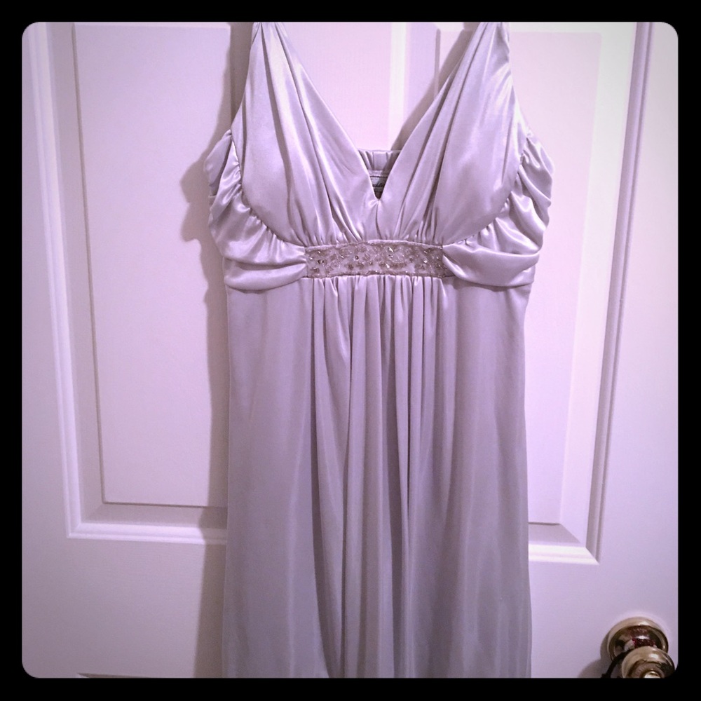Silver dress