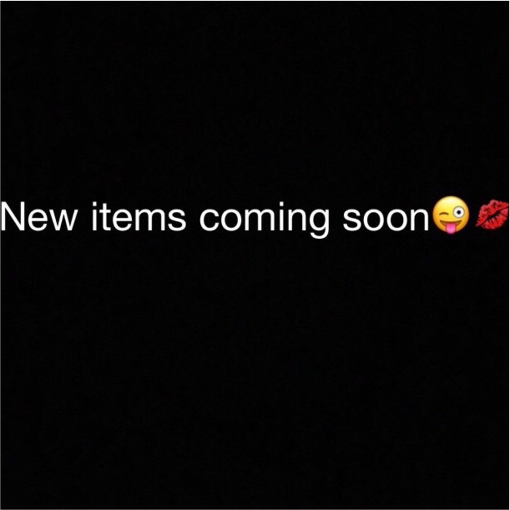 New items will be up soon