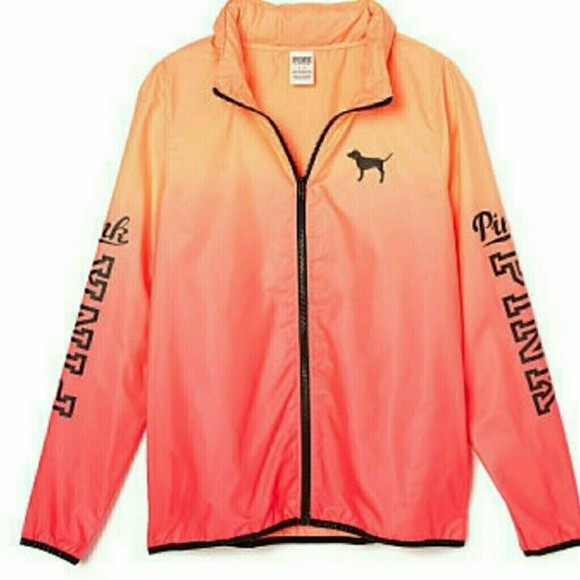 SOLD ON MERCARI Rare VS PINK ombre anorak - Picture 1 of 1