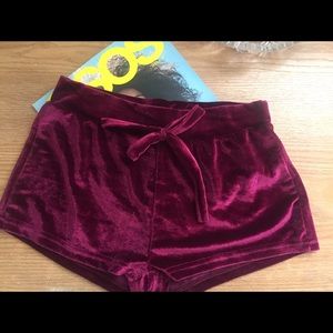 Velvet Shorts