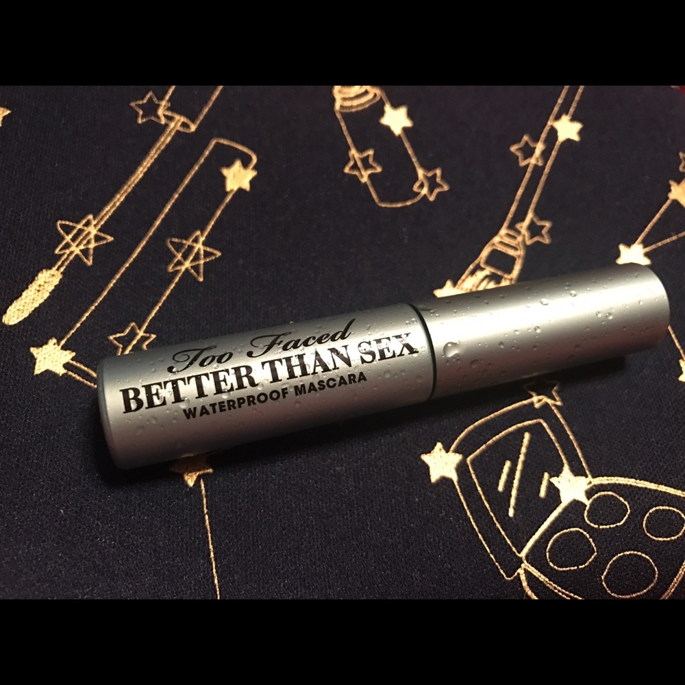NEW! Too Faced Better Than Sex Waterproof Mascara